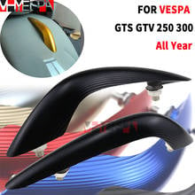 Motorcycle Front Fender Nose Decorater Beak CNC Aluminum Accessories for Piaggio  GTS 250 300 All Year 2017 2018 2019 2020 2024 - buy cheap