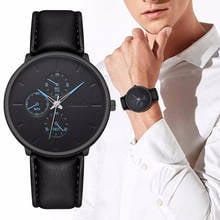 YOLAKO мужские кожаные деловые часы Роскошные мужские спортивные часы кварцевые наручные часы Masculino 2024 - купить недорого