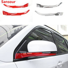 Sansour ABS Car Interior Rear View Side Rearview Mirror Base Decoration Trim Stickers For Jeep Compass 2017 Up Car Styling 2024 - buy cheap