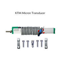 Sensor de deslocamento linear micron, máquina de moldagem por injeção com sensor de posição e transdutor ktm 10-200mm 2024 - compre barato