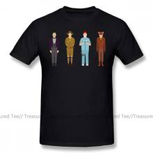 Wes Anderson T Shirt Wes Anderson Collection T-Shirt Cotton Mens Tee Shirt Short Sleeve Big Graphic Cute Beach Tshirt 2024 - buy cheap