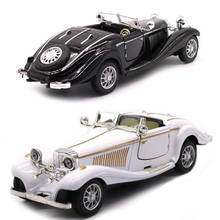 3Color 1:28 Scale 1936 Diecast Classic Alloy 500K Pull Back Car Model Metal Vehicles Toys Traffic Art Work for Kids Collection 2024 - buy cheap