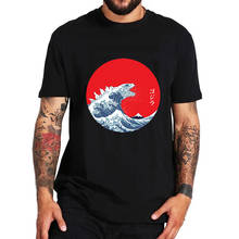 2019 Cartoon Costume Top 25 Sci-Fi T-Shirts Kaiju Hokusai The Great Wave Off Kanagawa Men's game t shirts male t shirts clothing 2024 - buy cheap