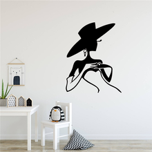 Diy Fashion laddy Environmental Protection Vinyl Stickers for Living Room Company School Office Decoration 2024 - buy cheap