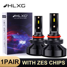 H1 LED with ZES 9005 9006 Fog Light H8 H11 LED Auto Car Headlight 4300K 6500K 5000K Lampada Bulb lamp HB3 HB4 Warm White hlxg 2024 - buy cheap
