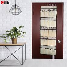 Free Nail 20 Grid Foldable Hanging Bag for Wardrobe Wall Door Back Underwear Sock Tie Shoe Hanging Storage Organizer Space Saver 2024 - buy cheap