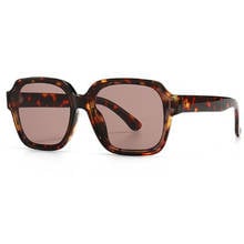 Man Sunglasses Tortoiseshell Frame Beach Driving Sun Glasses For Women Fashion Luxury Brand Designer Square Shades Glasses 2024 - buy cheap