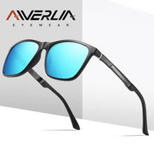 AIVERLIA-gafas de sol polarizadas para hombre, lentes de aluminio para conducir, diseño de marca TR, Marco UV400, espejo 2024 - compra barato
