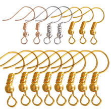 50pcs/lot Earrings Hooks Clasps Hoop Earrings Plated With Gold For Women Men Circle Earrings Hoops Ear Rings Earings Jewelry 2024 - buy cheap