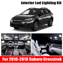 8pcs White Bulb LED Car Light Interior Kit For 2016- 2017 2018 2019 Subaru Crosstrek Map Dome Trunk Glove Box Lamp 2024 - buy cheap