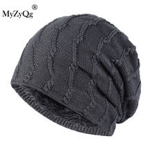 Men Knitted Hats Winter  Fleece Thick Warm Windshield Warmer Outdoor Running Hiking Fleece Sports Caps Cycling Earmuffs 2024 - buy cheap