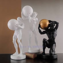 Creative Resin Abstract Character Sculpture Crafts Decorative Ornaments  Miniature Figurines Home Decoration Accessories 2024 - buy cheap