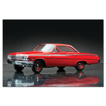 Chevrolet Bel Air Sport Coupe-carteles artísticos de pared, imagen HD impresa, Pinturas Modernas en lienzo, cuadro de pared para decoración de sala de estar, 1962 2024 - compra barato