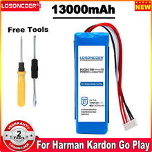 13000mAh GSP1029102 01 Battery For Harman Kardon Go Play Mini Speaker Li-Polymer Lithium Polymer For JBL Go Play Battery 2024 - buy cheap
