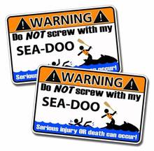 Funny Sea Warning Sticker Decal XP GTX RXP RXT GTI GTS Spark GTR RXT-X RXP-X 2024 - buy cheap