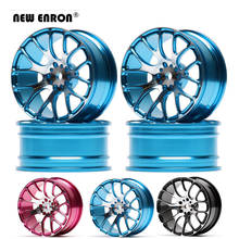 4 pçs de alumínio 7y 3mm offset rc drift wheels hub para rc carro peça 1/10 on-road rock sakura traxxas hsp tamiya hpi kyosho redcat 2024 - compre barato