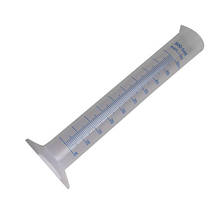 500 мл пластиковый измерительный цилиндр синяя линия труба Коррозионностойкий прецизионный измерительный инструмент 2024 - купить недорого