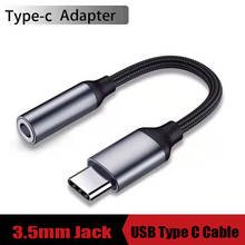 USB Type C to 3.5mm Jack Headphone Adapter USB C Cables AUX Adapter Audio Converter Type-c Cord for Oneplus 7 8 9 Huawei P40 P30 2024 - buy cheap