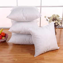 1PC Standard Pillow Cushion Core Cushion Inner Filling Soft Throw Seat Pillow interior Car Home Decor White 40X40CM 45X45CM 2024 - buy cheap