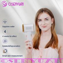 Сапфировый лазерный эпилятор для женщин, высокая производительность, автоматическое обнаружение кожи, Электрический IPL аппарат для безболезненного удаления волос, фотоэпилятор 2024 - купить недорого