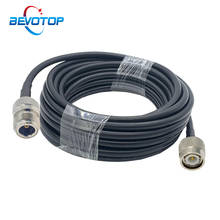 Cabo coaxial do cabo da extensão da trança do rf do cabo 15cm 50cm 1m 2m 5m jack fêmea do tipo de n ao cabo rg58 do adaptador do rf da tomada masculina de tnc 2024 - compre barato