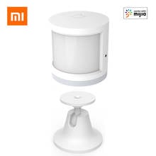 Original Xiaomi Mijia Smart Human Body Sensor Zigbee Home Life Infrared Linkage Device Body Motion Sensors Work With Mijia app 2024 - buy cheap