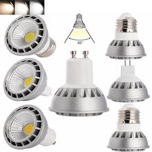 Foco LED COB regulable, E27, GU10, MR16, ahorro de energía, 15W, cc 12V, 110V, 220V, lámpara Ultra brillante o 85-265V, cálido Co 2024 - compra barato