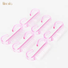 50pcs Nail Brush Handle Nail Cleaning Scrubbing Brush Soft Remove Dust Small Angle Clear Manicure Tools Sets Nail Art Brush 2024 - buy cheap