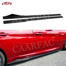 Carbon fiber / Forged Carbon Material Side Skirts for Alfa Romeo Giulia Sedan 4 Door C Style 2024 - buy cheap