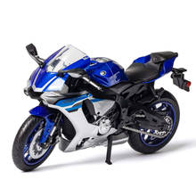 1:12 YZF-R1 Die Cast Vehicles Motorcycle Model Toys Collectible Hobbies Kids Gifts Free Shipping Original Box 2024 - buy cheap