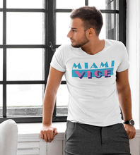 Camiseta Harajuku Vaporwave de Miami Vice para hombre, camisa Vintage de algodón puro con cuello redondo, Tops de manga corta, Idea de regalo 2024 - compra barato