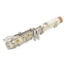 17-key Clarinet Abs Nickel-plated Buttons Double-barrel Excellent White Clarinet With Woodwind Musical Instrument Accessories 2024 - buy cheap