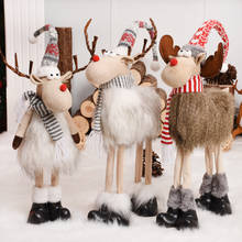 Santa Claus Snowman Elk Doll Christmas Decoration Navidad Figurine Regalos De Navidad For Home Christmas Gift Xmas Tree Ornament 2024 - buy cheap