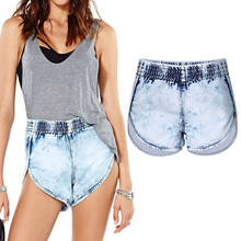 Shorts jeans feminino cintura alta, sexy, casual, curta, roupa feminina, verão, praia, férias, plus size xxs xs, branco 2024 - compre barato