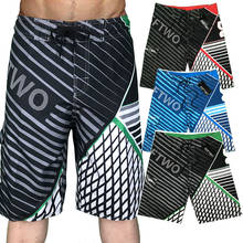 Shorts masculino esportivo, calção de surf na moda de 2021, ideal para esportes e lazer, ideal para viagem e férias 2024 - compre barato