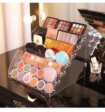 Clear Acrylic Makeup Organizer Eye Shadow Makeup Powder Storage Box Lipstick Nail Polish Rack Holder Perfume Air Cushion Case 2024 - buy cheap