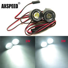 AXSPEED-faro Led de cabeza blanca Universal, 1/3W, para 1/10 RC Crawler modelo Drift Climbing, piezas de coche, accesorios 2024 - compra barato