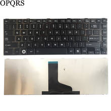 Новая клавиатура США для TOSHIBA Satellite L800 M800 L845 L830 L840 L805 черная клавиатура для ноутбука 2024 - купить недорого