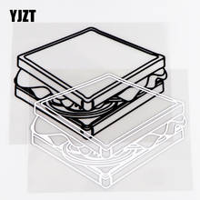 YJZT 13.7×10CM Exquisite Vinyl Decals Delicious Sandwiches Interesting Car Stickers Black / Silver 10A-0732 2024 - buy cheap