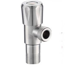 G1/2" 304 Stainless Steel Angle Valve Threaded Triangle Valve Cold And Hot Water Valve Toilet Tank Water Heater Angle Valve 2024 - buy cheap