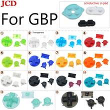 JCD 28sets Muticolor A B Buttons Keypads for Gameboy Pocket for GBP On Off Power Buttons for GBP D Pads Power Buttons 2024 - buy cheap