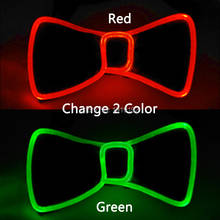 New Fashion LED Bow Tie LED Luminous Bow Tie for Men Birthday Gift Dance Party Glow Party Supplies Glowing Men Tie Necktie 2024 - buy cheap