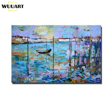 Hand painted Canvas Painting Wall Art Abstract Landscape Oil Painting Home Decore Artist Painted Paintings on the wall No Frame 2024 - buy cheap