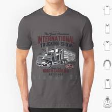 Truck T Shirt Big Size 100% Cotton Truck Truckers Driver Truck Driver Trucker Funny Truck Driver Trucking Truck Driving Trucks 2024 - buy cheap