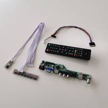 Для LTN140AT07-B01/D01/H01 14 "VGA + HDMI + USB + RF ноутбук ПК LVDS 40Pin WLED T. V56 экран контроллер привод плата 1366*768 DIY kit 2024 - купить недорого