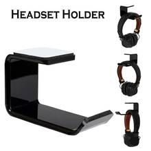 New Durable Headset Headphone Holder Hanger Earphone Wall Desk Display Stand Bracket Hanger Headphone Space-saving Headset Hook 2024 - buy cheap