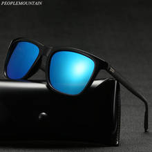 Óculos de sol polarizado para homens, óculos da moda, masculino, espelho de direção, vintage, preto, armação, uv400, masculino 2024 - compre barato