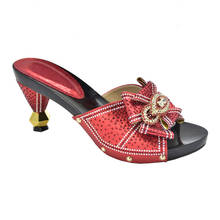 Zapatos italianos de tacón con diamantes de imitación para mujer, sandalias de boda, 2021 2024 - compra barato