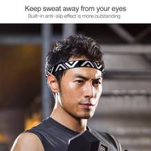 1pcs Sweatband Sports Gym Headband Anti-Slip Women Men Breathable Basketball Fitness Yoga Volleyball Cycling Hair Band dropship 2024 - buy cheap
