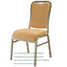 Calidad al por mayor, sillas apilables vip de aluminio, oro fuerte, para hotelería LQ-L2041 2024 - compra barato